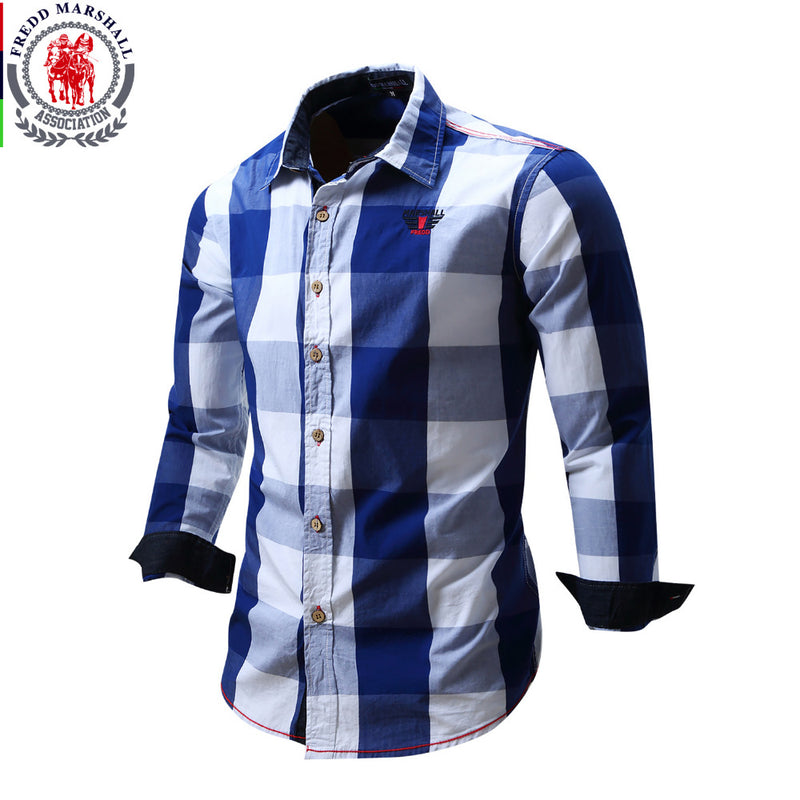 Camisa de Manga Larga Para Hombre