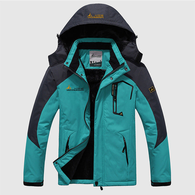 2017 de Gran Tamaño de 9 Colores Chaqueta de Invierno Outwear Caliente de Los Hombres A Prueba de Viento Campana Chaqueta de Los Hombres Calientes Hombres Parkas Tamaño L-6XL