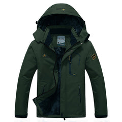 2017 de Gran Tamaño de 9 Colores Chaqueta de Invierno Outwear Caliente de Los Hombres A Prueba de Viento Campana Chaqueta de Los Hombres Calientes Hombres Parkas Tamaño L-6XL