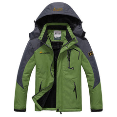 2017 de Gran Tamaño de 9 Colores Chaqueta de Invierno Outwear Caliente de Los Hombres A Prueba de Viento Campana Chaqueta de Los Hombres Calientes Hombres Parkas Tamaño L-6XL