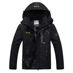 2017 de Gran Tamaño de 9 Colores Chaqueta de Invierno Outwear Caliente de Los Hombres A Prueba de Viento Campana Chaqueta de Los Hombres Calientes Hombres Parkas Tamaño L-6XL