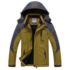 2017 de Gran Tamaño de 9 Colores Chaqueta de Invierno Outwear Caliente de Los Hombres A Prueba de Viento Campana Chaqueta de Los Hombres Calientes Hombres Parkas Tamaño L-6XL