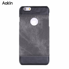 Aokin Artistic Phone Jean Case For iPhone 6 6s 6 Plus 6s Plus Samsung Note 7 S6 S7 Full Protective Back Cases Coque Accessories