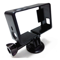 CENINE Protective Standard Frame for Go Pro Accessories Housing Case Border + Tripod Adapter Mount + Screw for GoPro Hero 4 3 3+