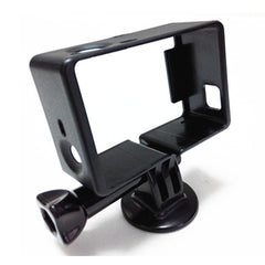 CENINE Protective Standard Frame for Go Pro Accessories Housing Case Border + Tripod Adapter Mount + Screw for GoPro Hero 4 3 3+