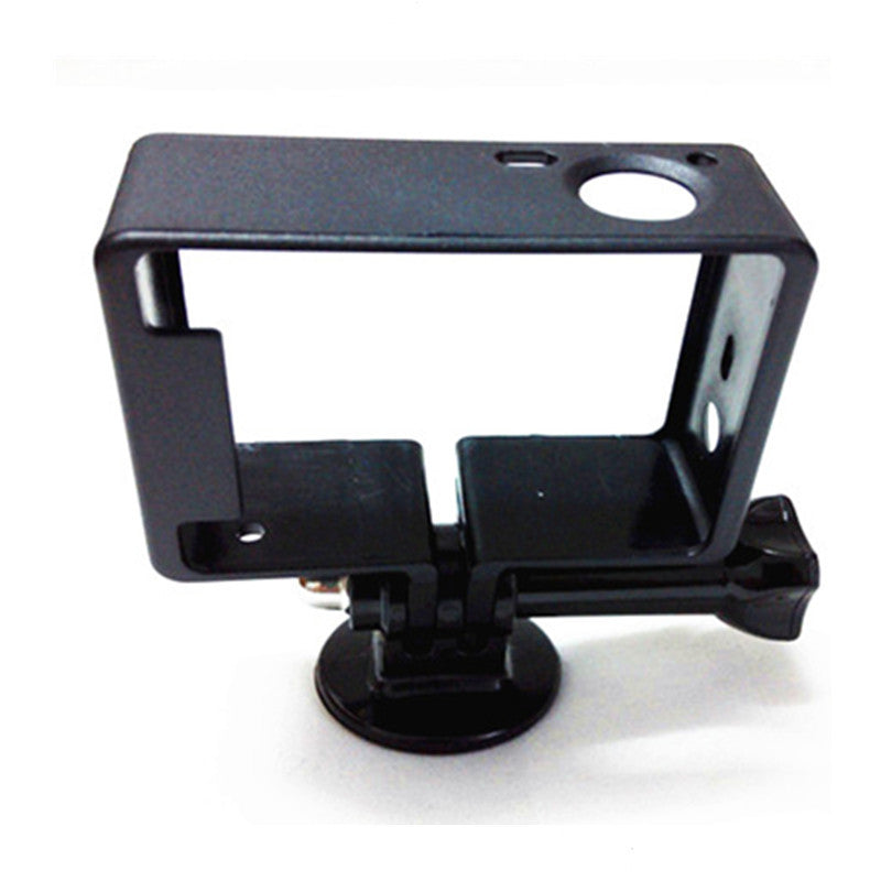 CENINE Protective Standard Frame for Go Pro Accessories Housing Case Border + Tripod Adapter Mount + Screw for GoPro Hero 4 3 3+