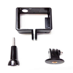 CENINE Protective Standard Frame for Go Pro Accessories Housing Case Border + Tripod Adapter Mount + Screw for GoPro Hero 4 3 3+