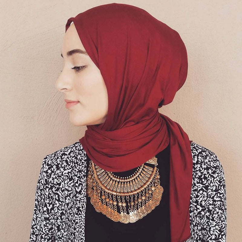 Cotton Jersey Hijab Scarf