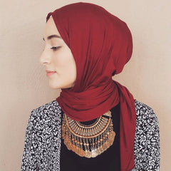 Cotton Jersey Hijab Scarf